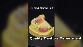 VIVI Dental Lab 고품질 틀니 Fast